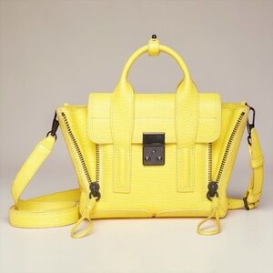 3.1 PHILLIP LIM | Yellow Pashli mini satchel bag - Boho Festival chic